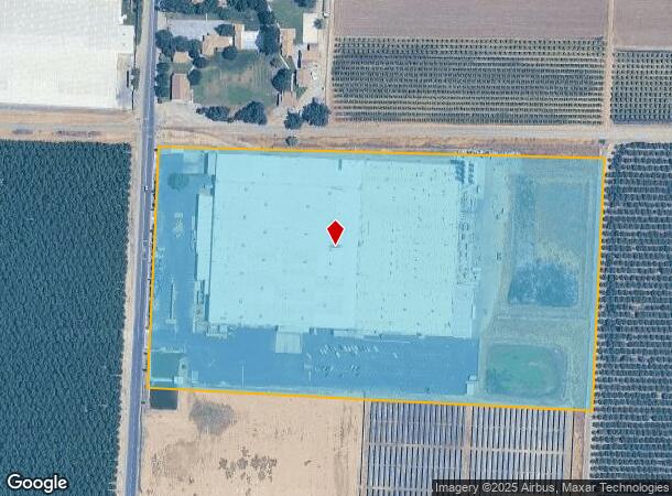  1030 N Anderson Rd, Exeter, CA Parcel Map