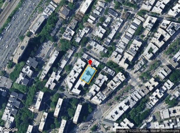 1493 Montgomery Ave, Bronx, NY Parcel Map