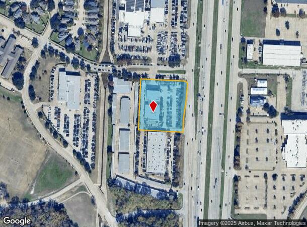 1100 S Central Expy, Mckinney, TX Parcel Map
