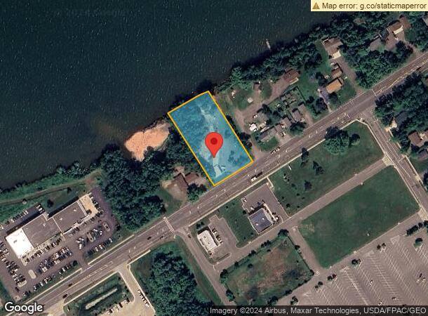  2419 Lake Shore Dr E, Ashland, WI Parcel Map