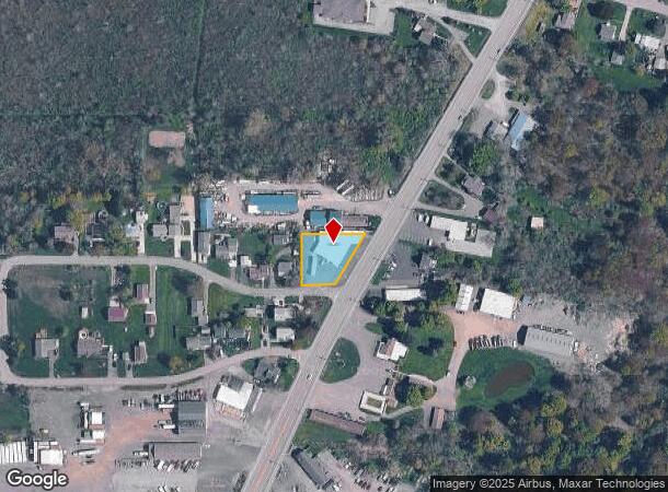 8550 Erie Rd, Angola, NY Parcel Map