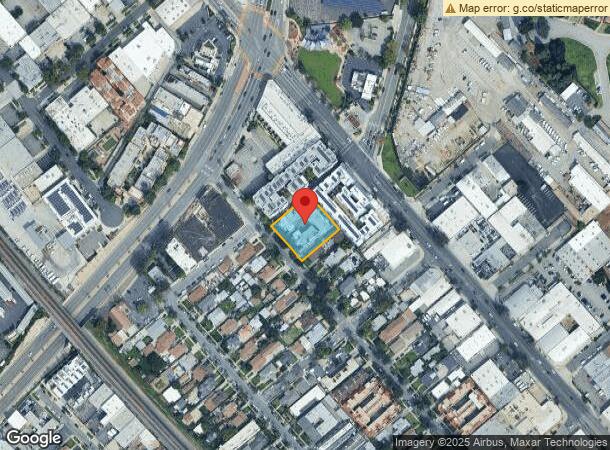  1826 Vassar St, Glendale, CA Parcel Map