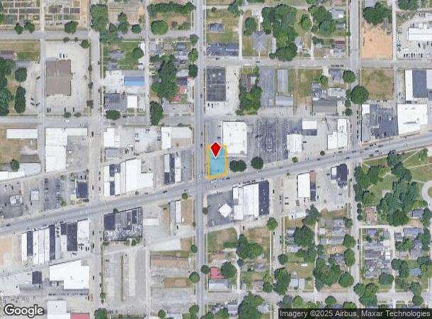  1300 Wabash Ave, Terre Haute, IN Parcel Map