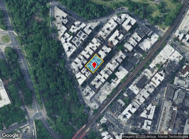  3425 Knox Pl, Bronx, NY Parcel Map