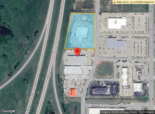  1641 Woerz Way, Ardmore, OK Parcel Map