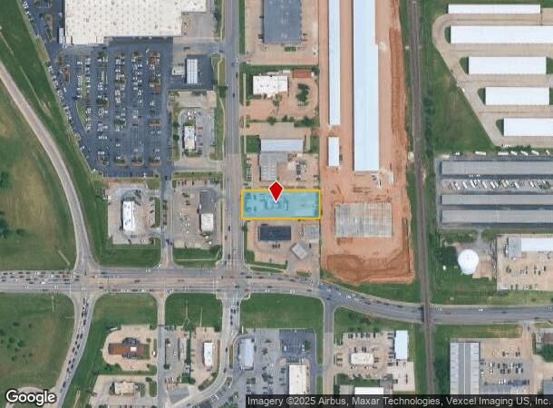  1804 S Broadway St, Moore, OK Parcel Map