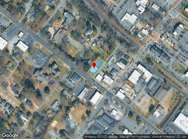  124 W John St, Matthews, NC Parcel Map