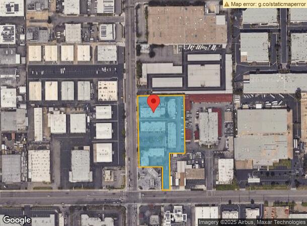  1100 S Raymond Ave, Fullerton, CA Parcel Map