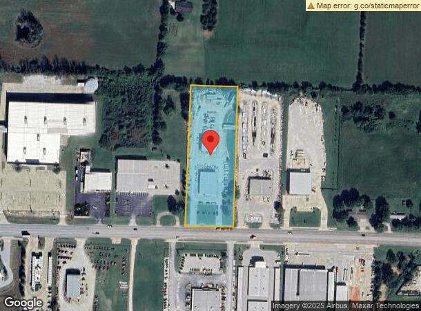  918 W Henri De Tonti Blvd, Tontitown, AR Parcel Map