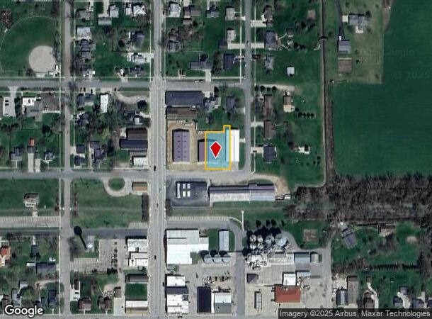 132 N Main St, Fowler, MI Parcel Map