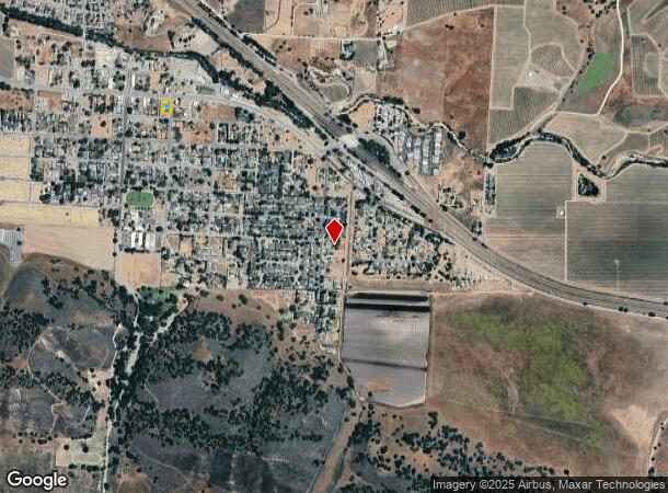 490 Bell St, Los Alamos, CA Parcel Map