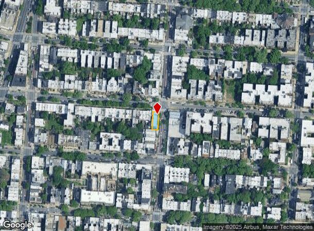  684 Nostrand Ave, Brooklyn, NY Parcel Map