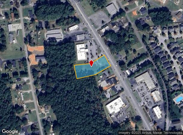 2547 Boiling Springs Rd, Boiling Springs, SC Parcel Map
