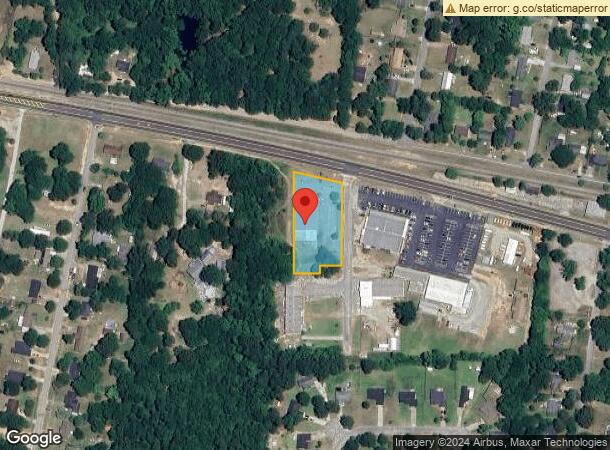  601 W Milledgeville Rd, Harlem, GA Parcel Map