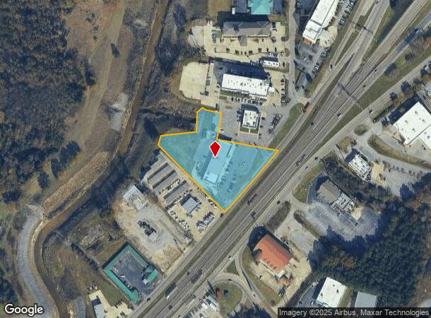 300 N Frontage Rd, Meridian, MS Parcel Map