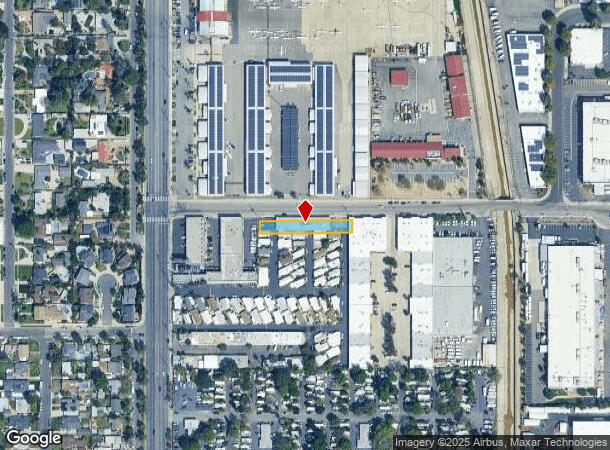  16770 Stagg St, Van Nuys, CA Parcel Map