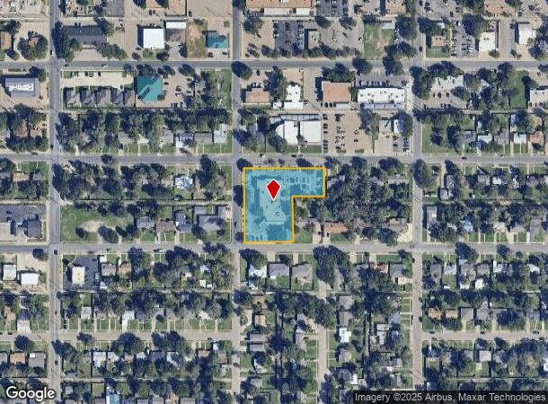 3610 24Th St, Lubbock, TX Parcel Map
