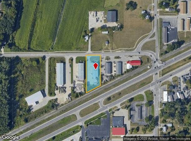 1288 Rosewood St, Jenison, MI Parcel Map