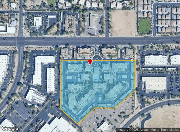 7311 E Southern Ave, Mesa, AZ Parcel Map