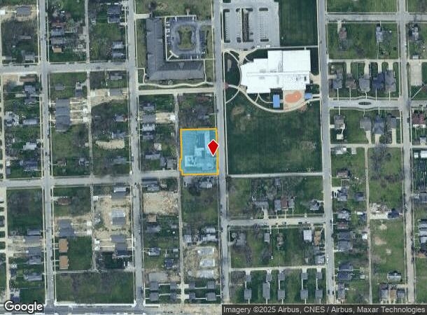  2440 Bowser Ave, Fort Wayne, IN Parcel Map