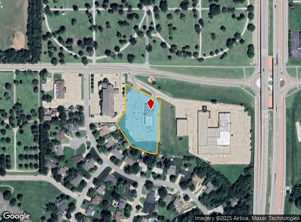  1209 E 1St St, Newton, KS Parcel Map