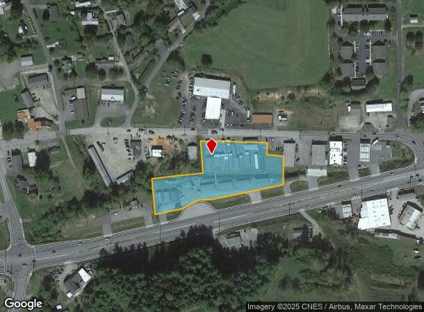  708 E Main St, Burnsville, NC Parcel Map