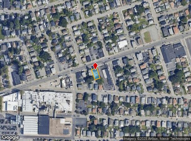 581 Central Ave, Pawtucket, RI Parcel Map
