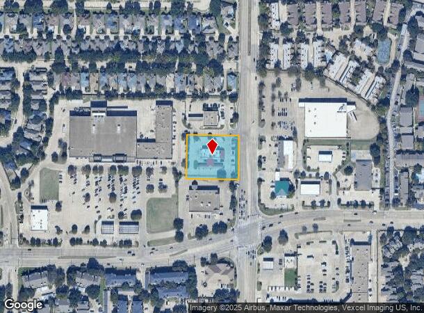  18221 Midway Rd, Dallas, TX Parcel Map