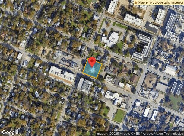  1602 E Cesar Chavez St, Austin, TX Parcel Map