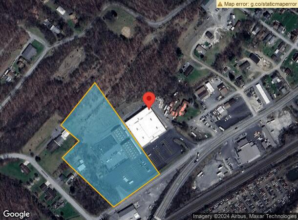  110 Rossman Rd, Tyrone, PA Parcel Map