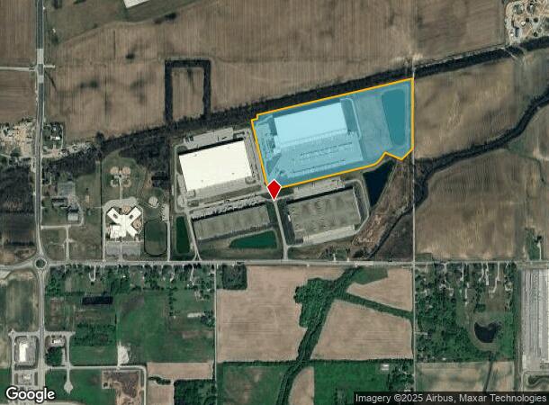  3271 N Distribution Way, Greenfield, IN Parcel Map