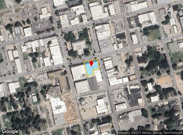  108 W Lamar St, Sherman, TX Parcel Map