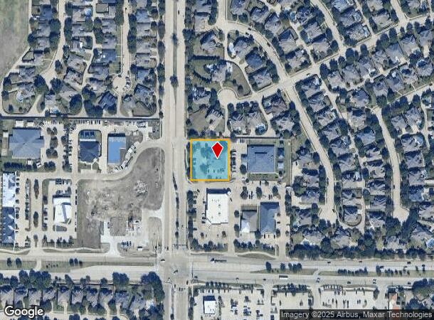  1220 N Alma Dr, Allen, TX Parcel Map