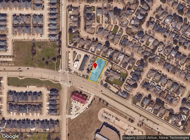  1257 Flower Mound Rd, Flower Mound, TX Parcel Map