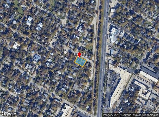 4627 Depew Ave, Austin, TX Parcel Map
