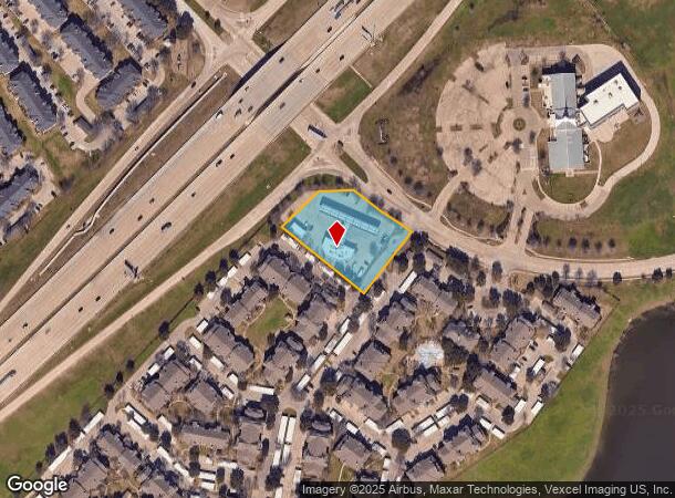  3600 Huffines Blvd, Carrollton, TX Parcel Map