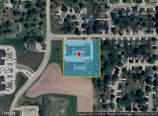  1301 14Th St, De Witt, IA Parcel Map