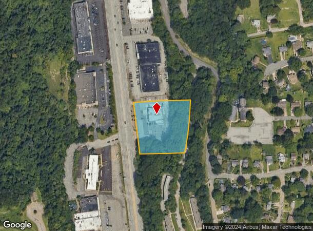  4766 Mcknight Rd, Pittsburgh, PA Parcel Map