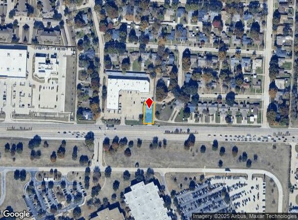  2410 W University Dr, Mckinney, TX Parcel Map