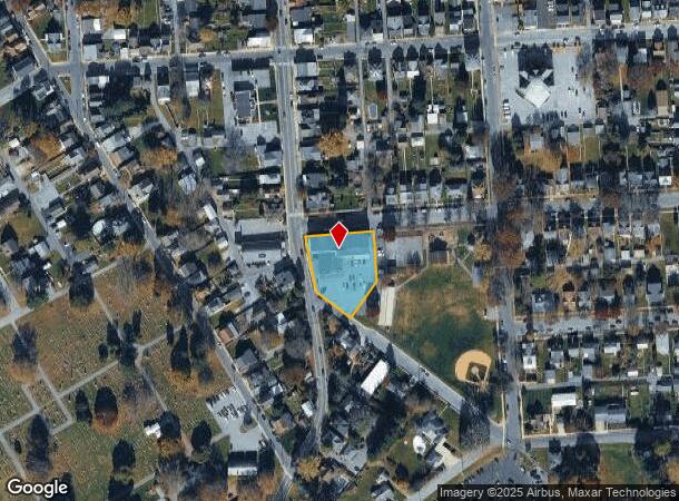  139 S Hanover St, Hummelstown, PA Parcel Map