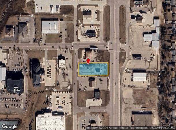  1551 N Humiston Ave, Worthington, MN Parcel Map