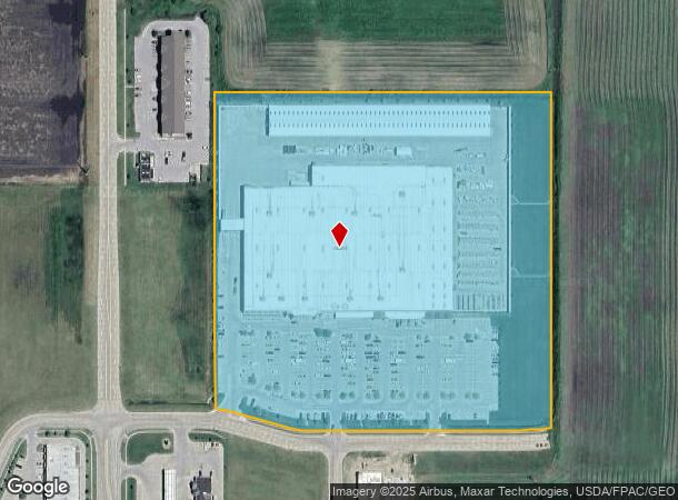 3600 E 24Th St, Fremont, NE Parcel Map
