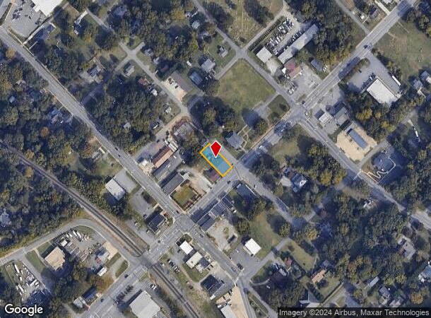  125 N Main St, Belmont, NC Parcel Map