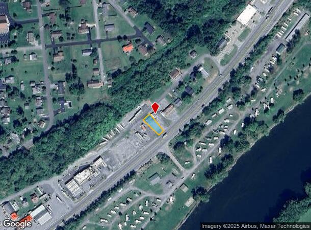  2793 Virginia Ave, Narrows, VA Parcel Map