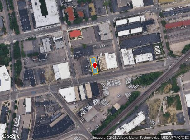  515 E 3Rd St, Dayton, OH Parcel Map