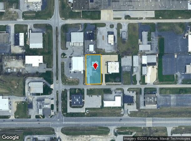  1710 Directors Row, Fort Wayne, IN Parcel Map