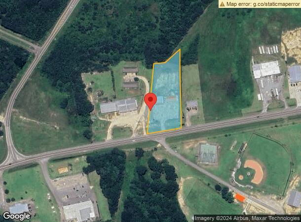  809 E Main Ave, Lumberton, MS Parcel Map