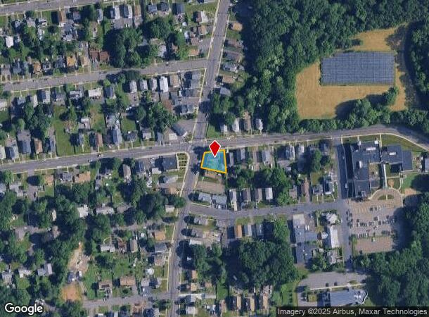  1485 Corbin Ave, New Britain, CT Parcel Map