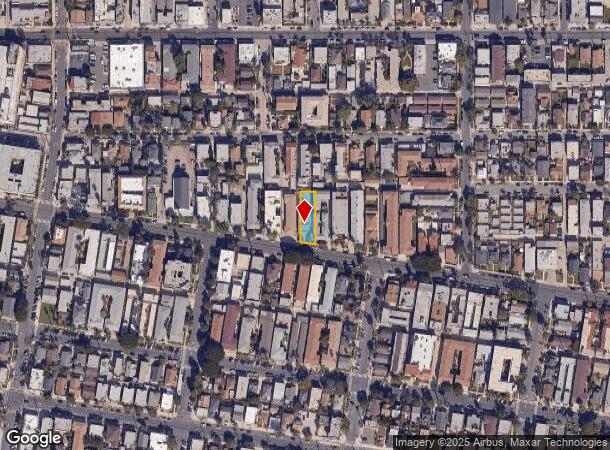  1421 E 3Rd St, Long Beach, CA Parcel Map
