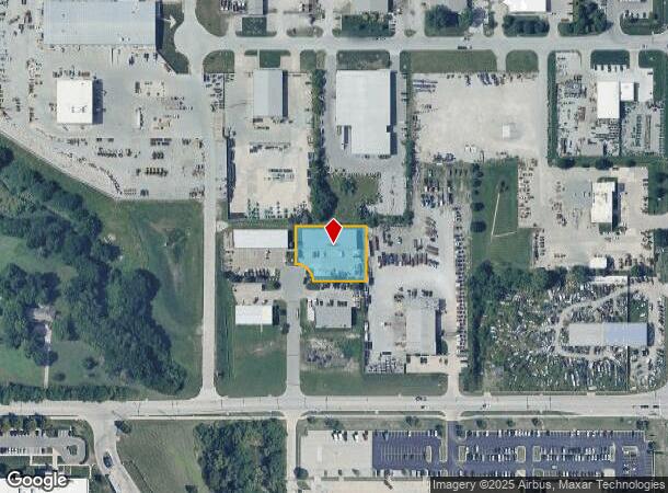 15875 S Cherry Ct, Olathe, KS Parcel Map